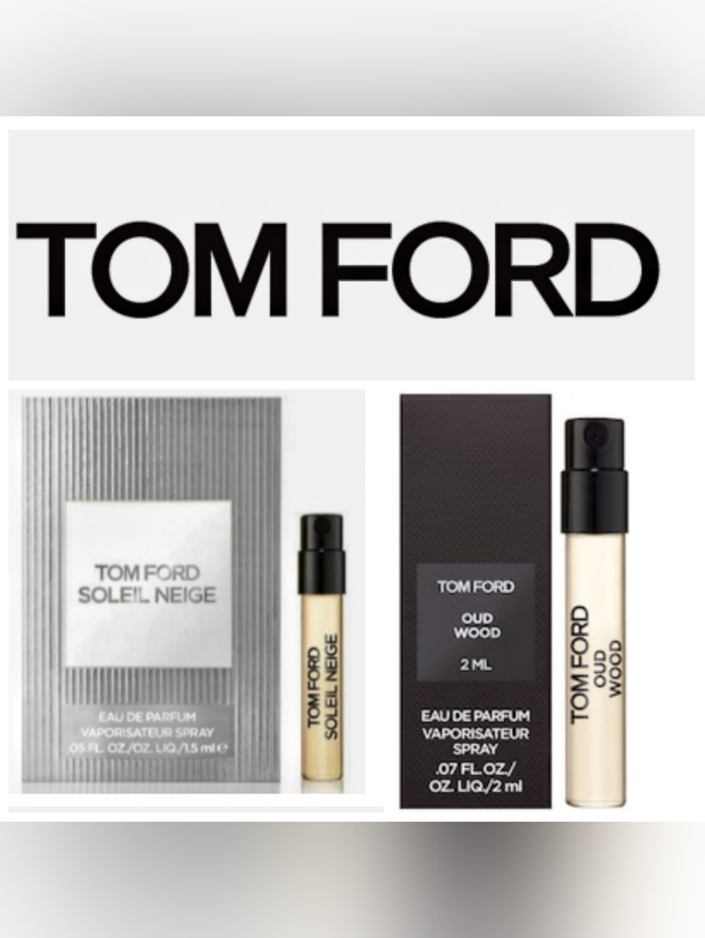 Tom Ford Samples